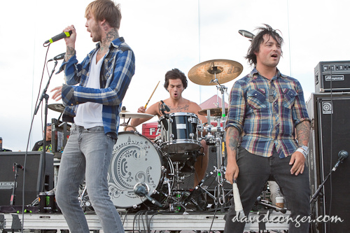 Chiodos at Warped Tour 2009 at The Gorge