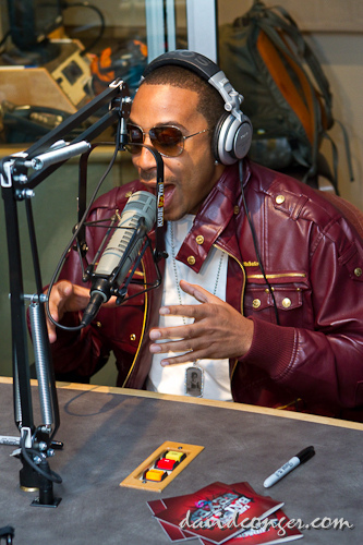 Ludacris at Studio 93