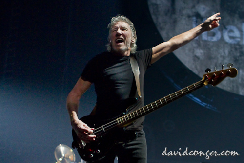 Roger Waters performing The Wall at Tacoma Dome