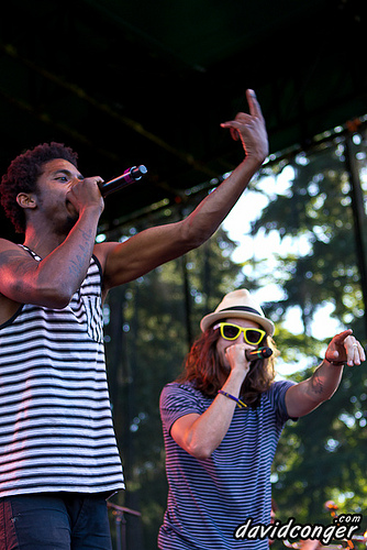 Shwayze and Cisco Adler at Marymoore Park