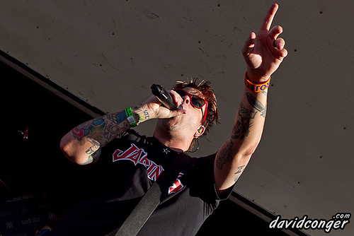 Bowling For Soup at Warped Tour 2011