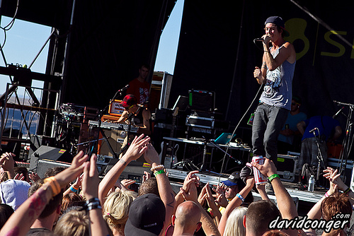 Grieves with Budo at Vans Warped Tour 2011