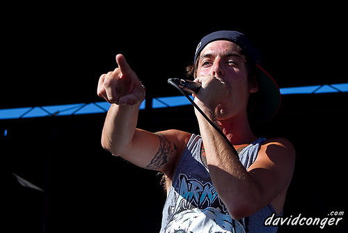 Grieves with Budo at Vans Warped Tour 2011