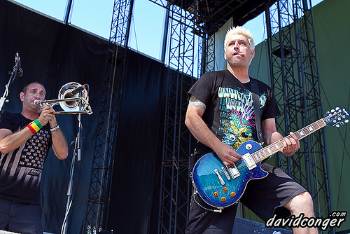 Less Than Jake at Vans Warped Tour 2011