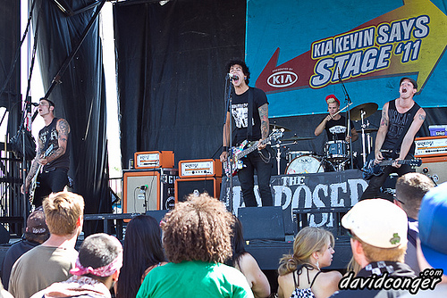 The Exposed at Vans Warped Tour 2011