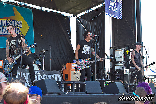The Exposed at Vans Warped Tour 2011
