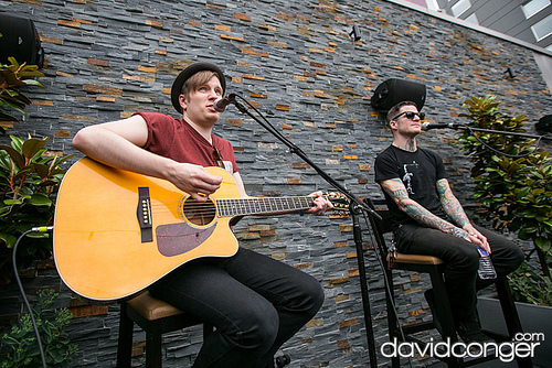 Patrick Stump and Andy Hurley