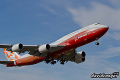 Boeing 747-800 Intercontinental First Flight