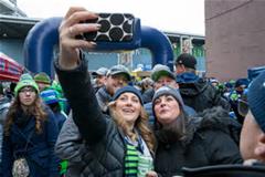 Alaska Hometown Hangar for Lions vs Seahawks