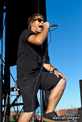 Stephen Jerzak at Vans Warped Tour 2011