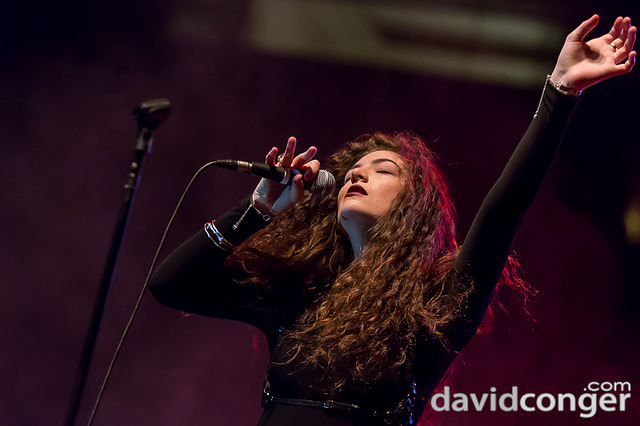 Lorde at KeyArena | Seattle, WA | concert photography of david conger