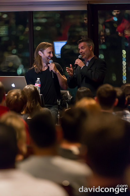 David Guetta at the Space Needle