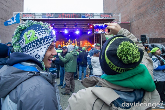 Alaska Hometown Hangar for Lions vs Seahawks
