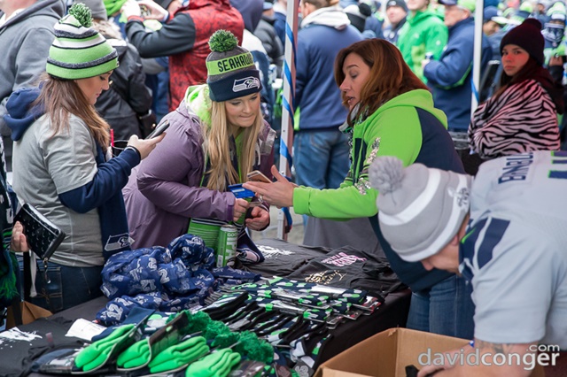 Alaska Hometown Hangar for Lions vs Seahawks
