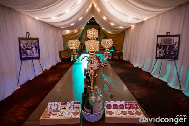 Setup for Speakeasy NYE