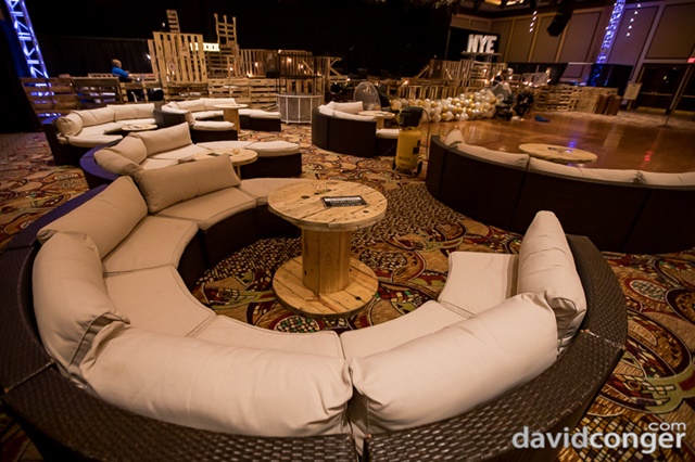 Setup for Speakeasy NYE